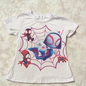 Marvel Spider-Man Kids Tee - White